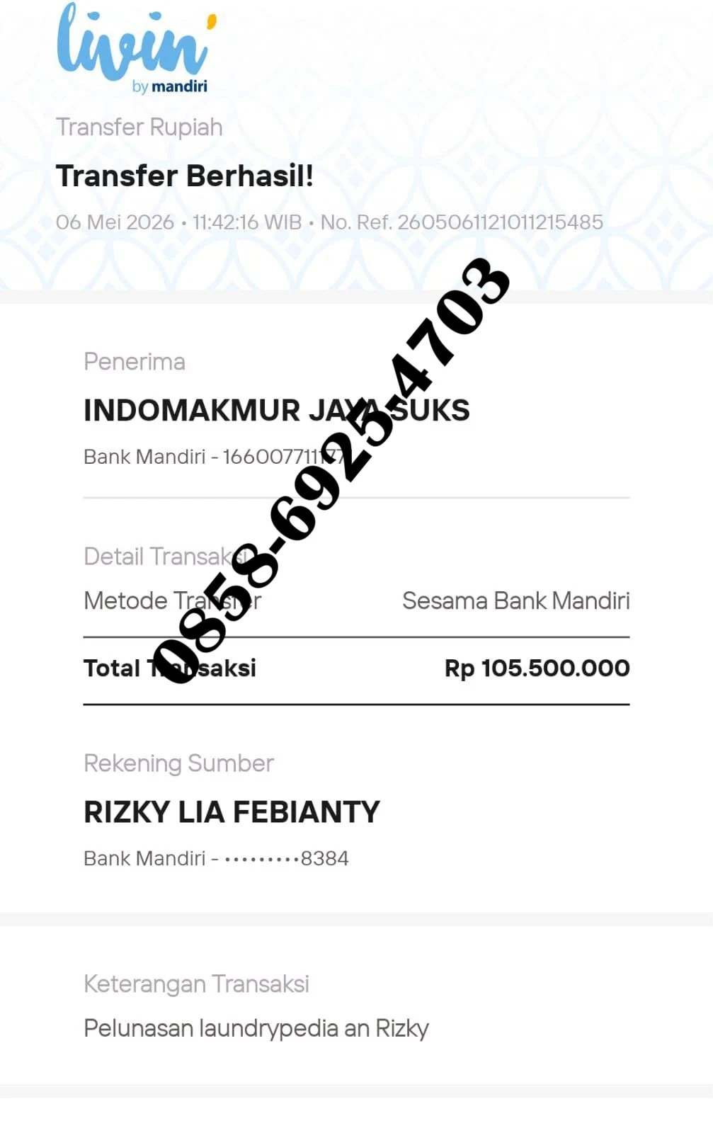 Bukti Transfer 05