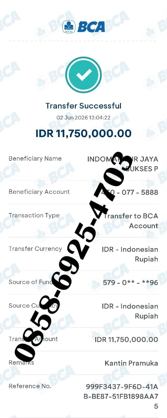 Bukti Transfer 10